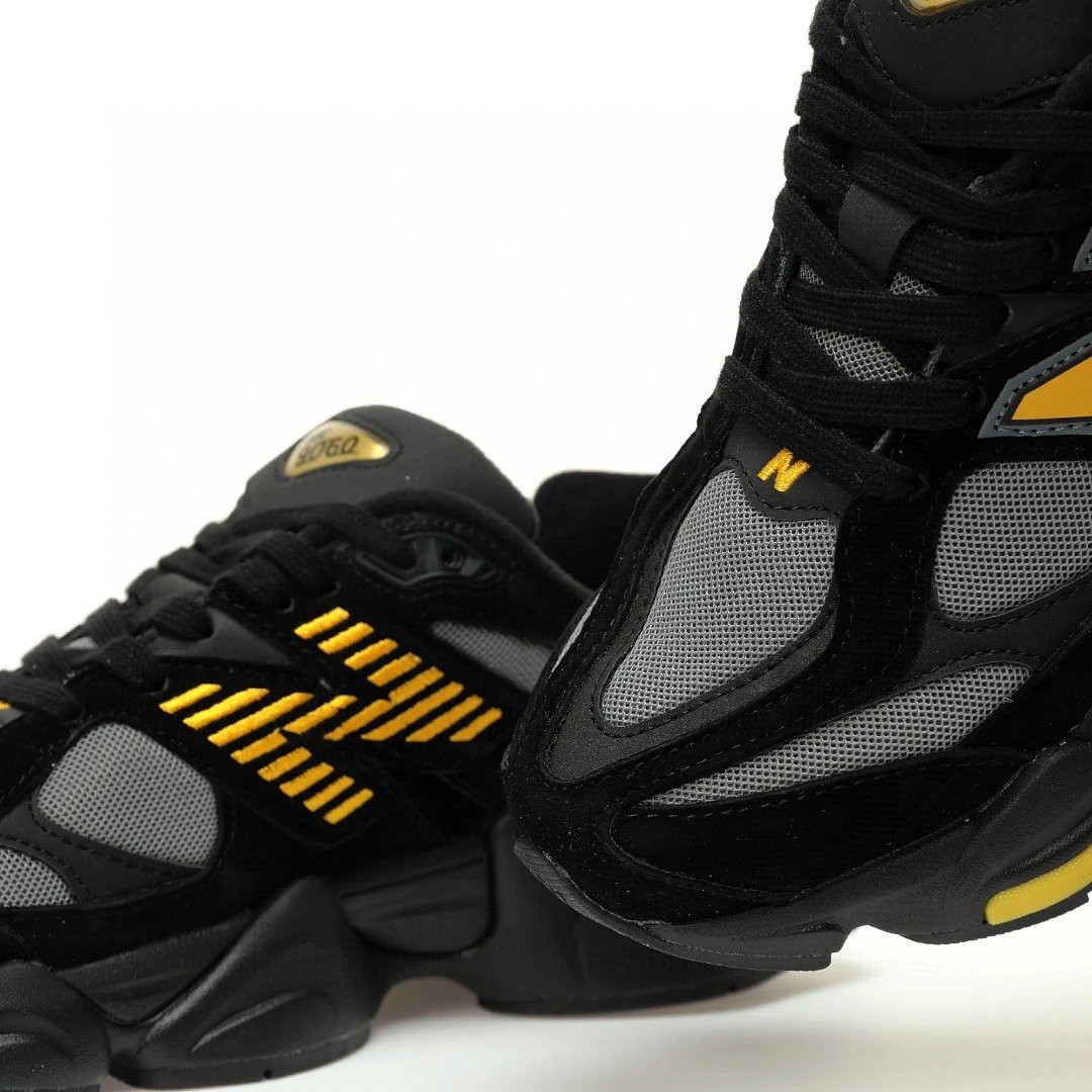 new balance 9060 black yellow