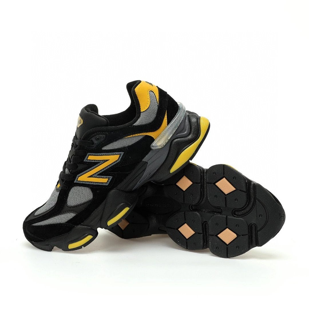 new balance 9060 black yellow