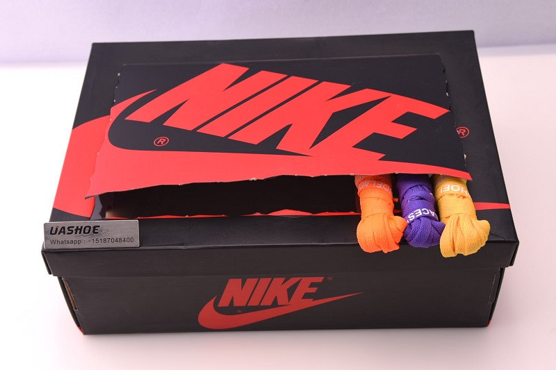 nike air jordan 1 unc yellow otw aq0818-149