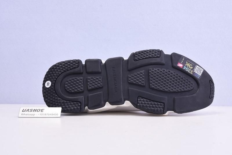 Ba*len*cia*ga speed trainer sneakers all white