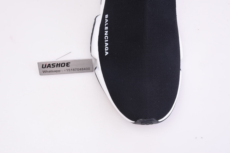 Ba*len*cia*ga speed trainer sneakers black