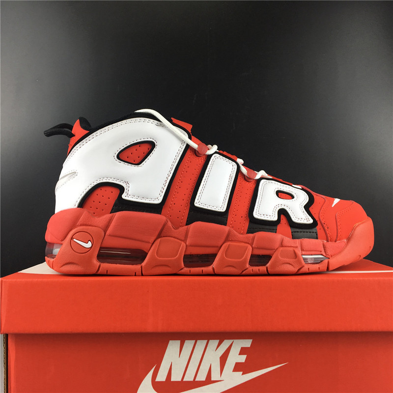 air more uptempo university red black white (gs) cd9402 -600