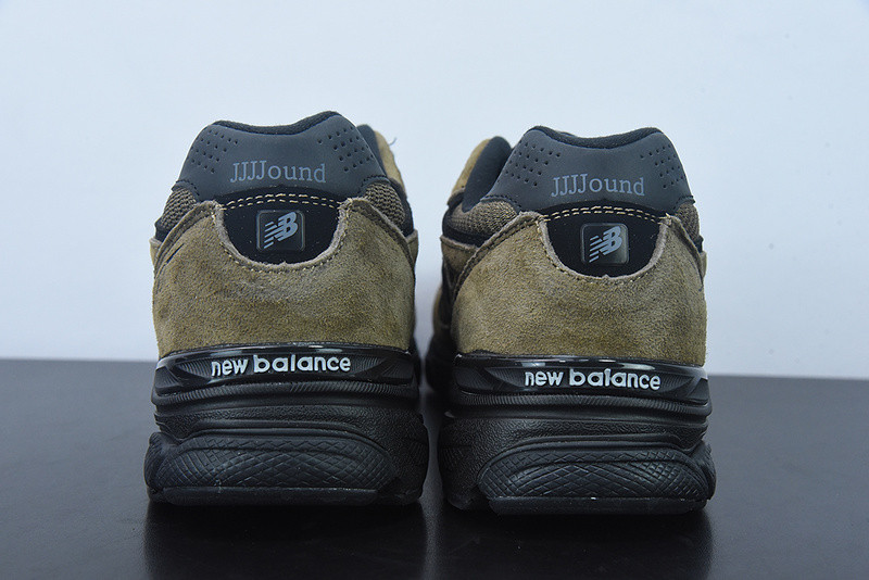 new balance 990v3 miusa jjjjound brown black men