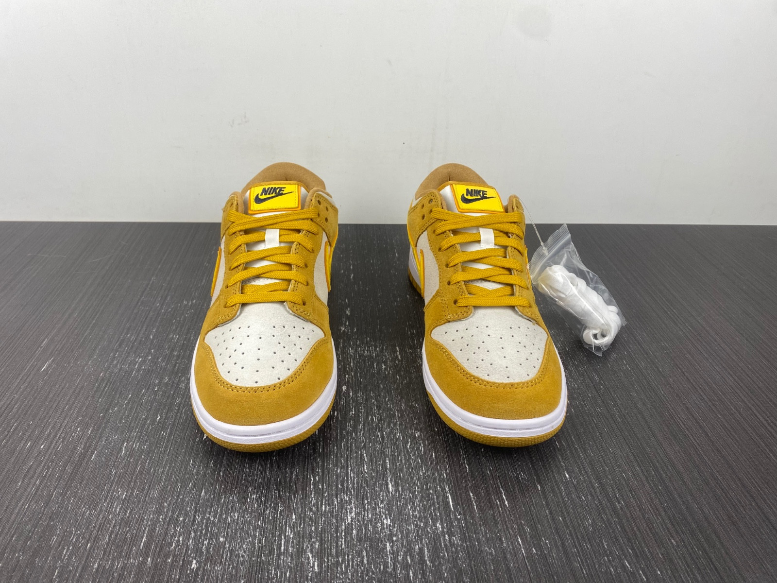 nike dunk low celestial gold suede (women