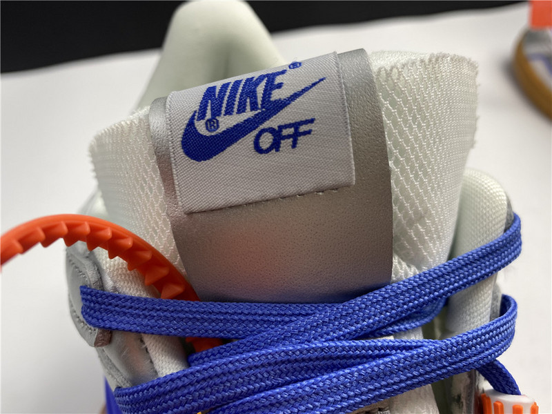 owt x nike air rubber dunk “university blue” cu6015-100
