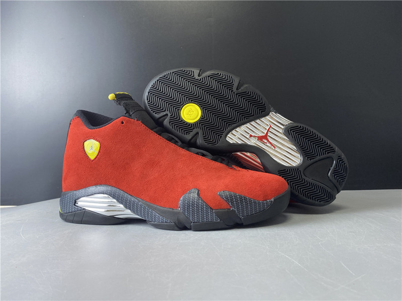 air jordan 14 “ferrari” 654459-670