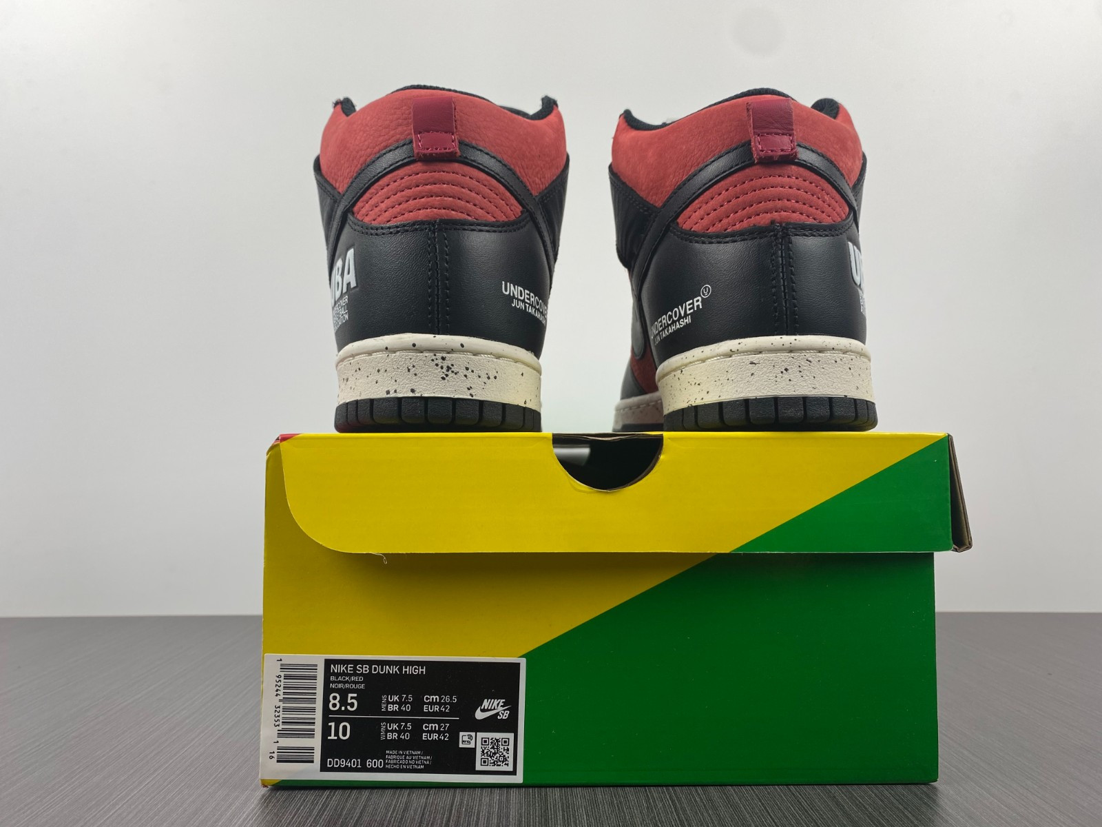 nike dunk high 1985 undercover uba - dd9401-600