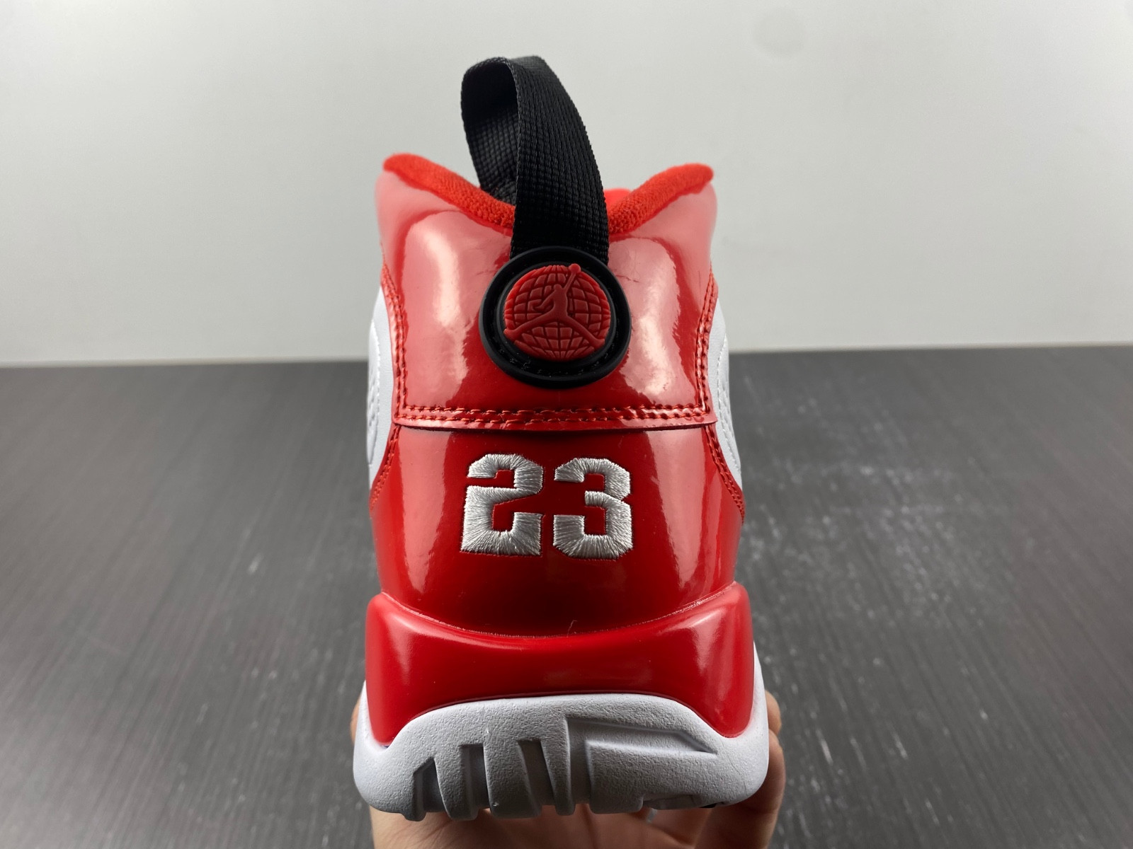 air jordan 9 white gym red red black 302370-160l