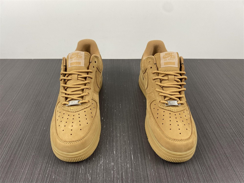 nike air force 1 low sp sup reme wheat dn1555-200