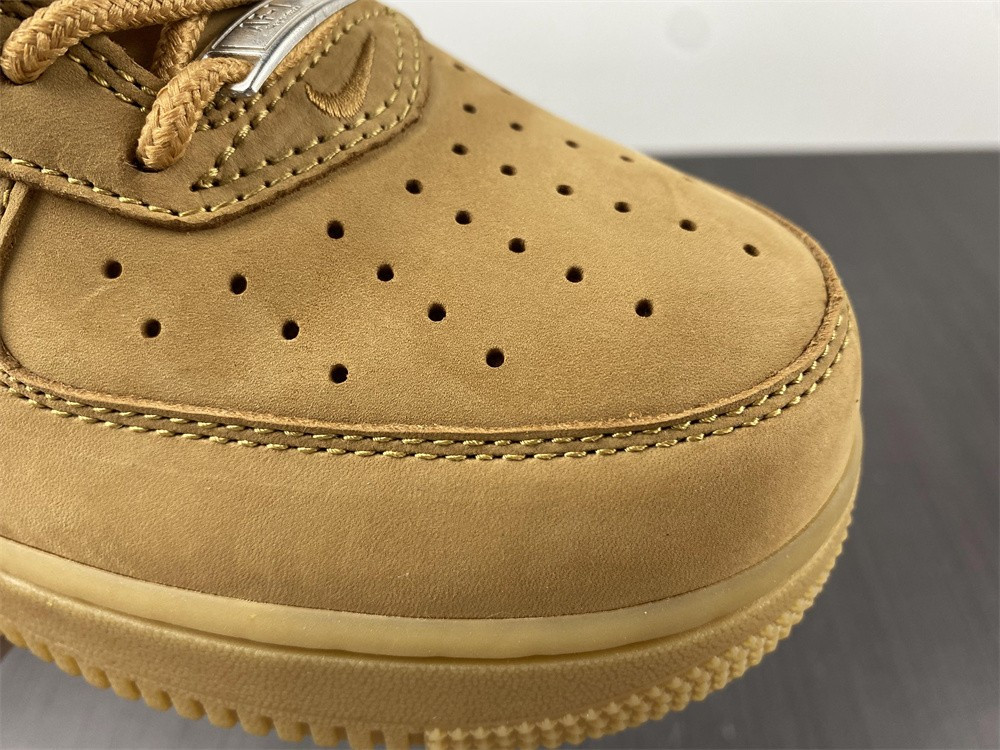 nike air force 1 low sp sup reme wheat dn1555-200
