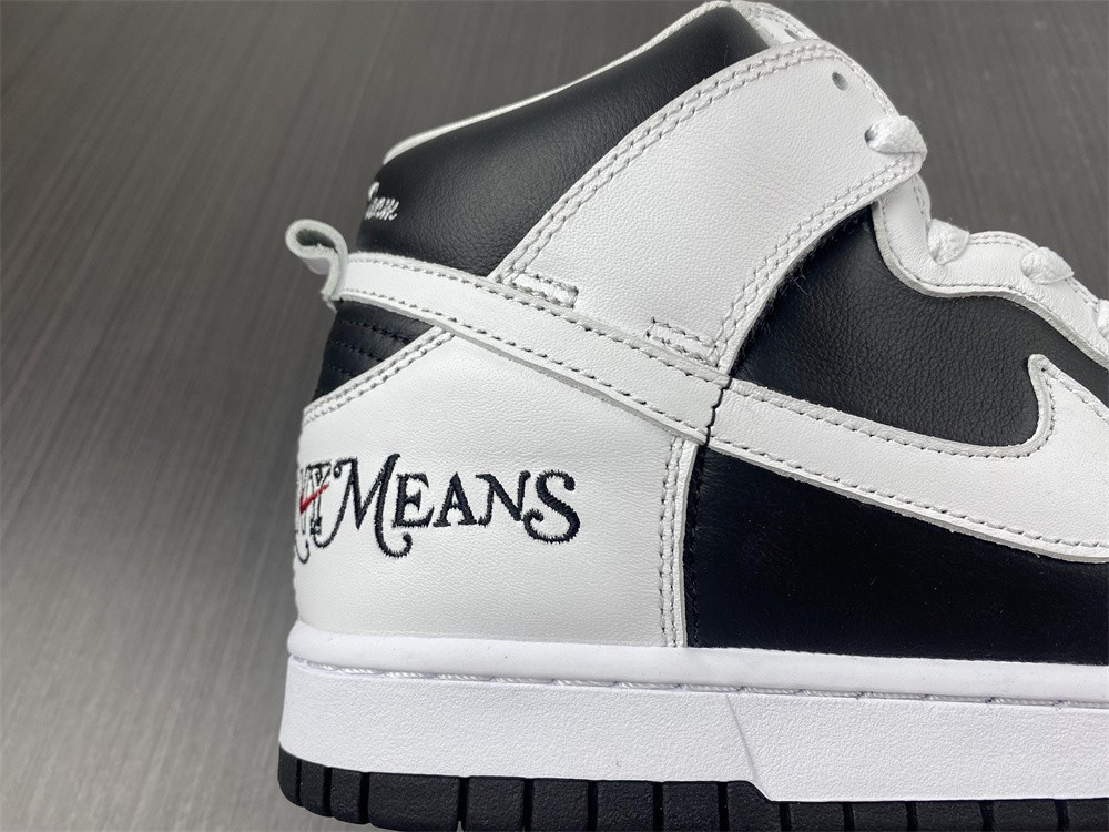 nike sb dunk high Sup*e by any means black dn3741-002