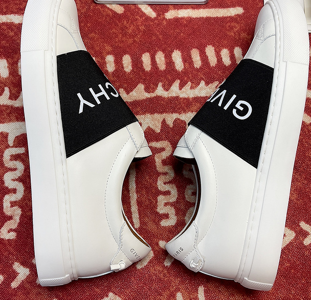 given sneakers