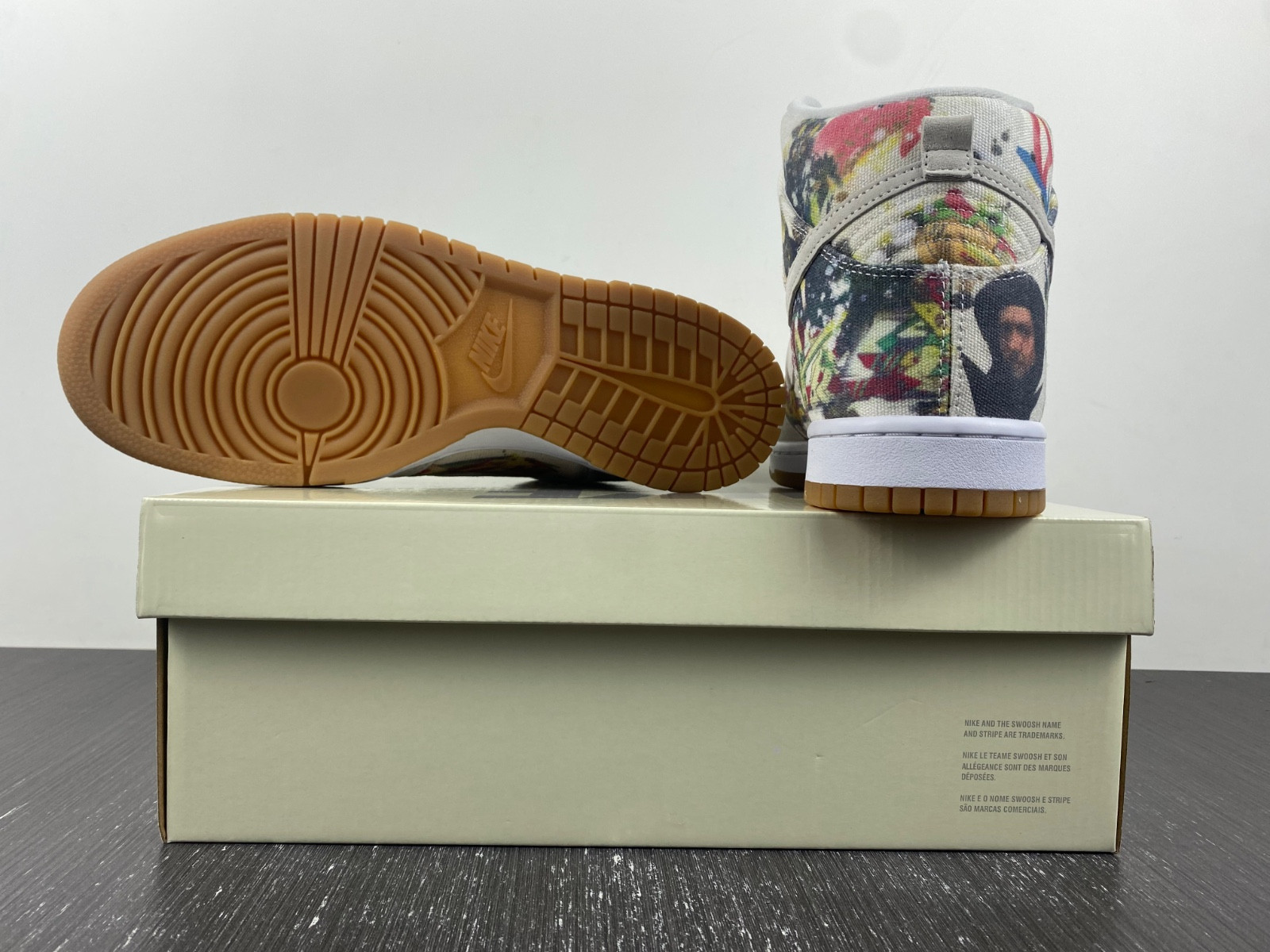 Sup*e x nike sb dunk high rammellzee fd8779-100