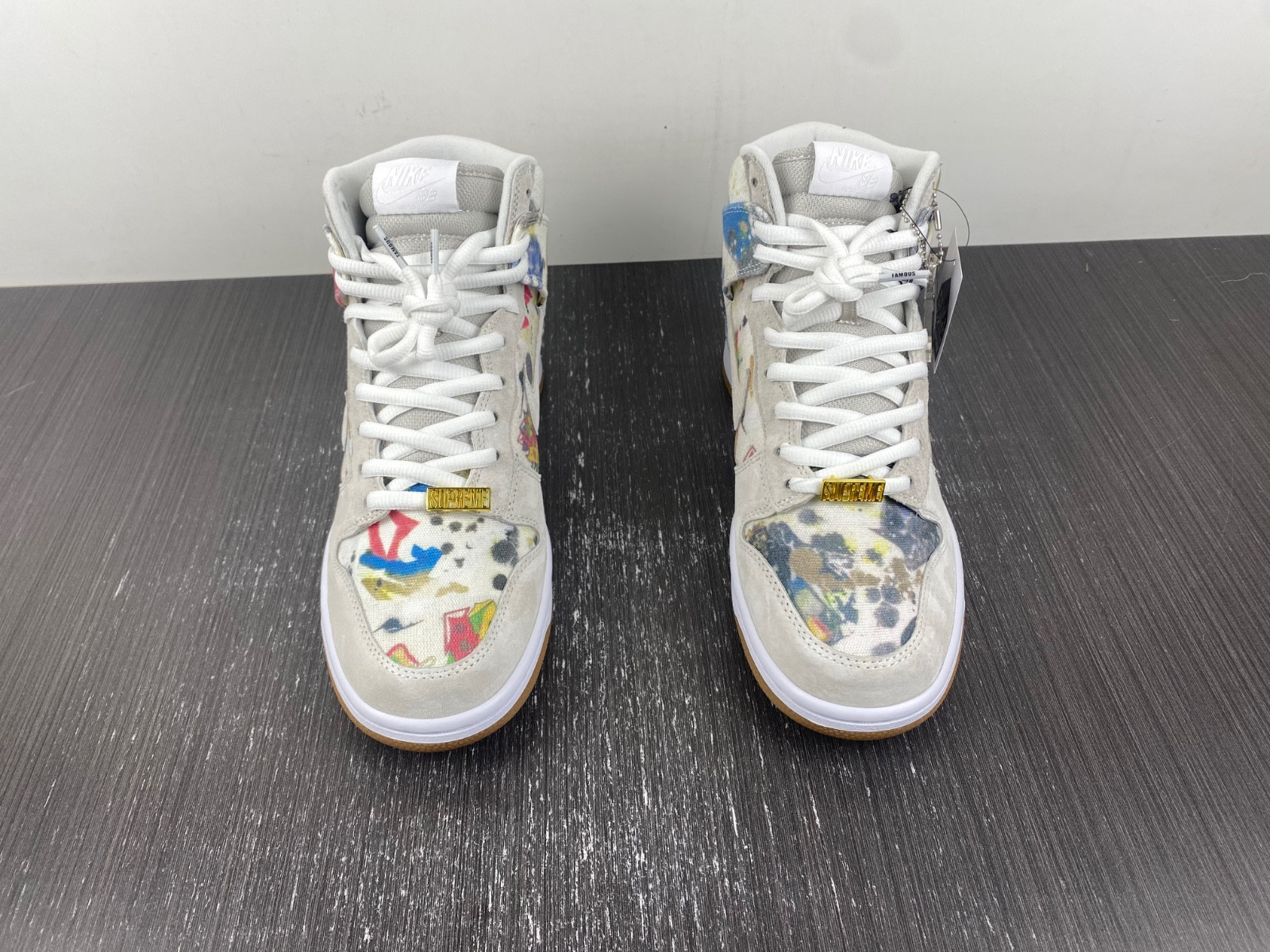 Sup*e x nike sb dunk high rammellzee fd8779-100