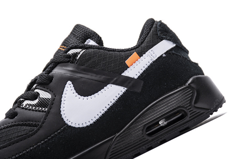 owt x nike air max 90 bt“all black”bv0852-001