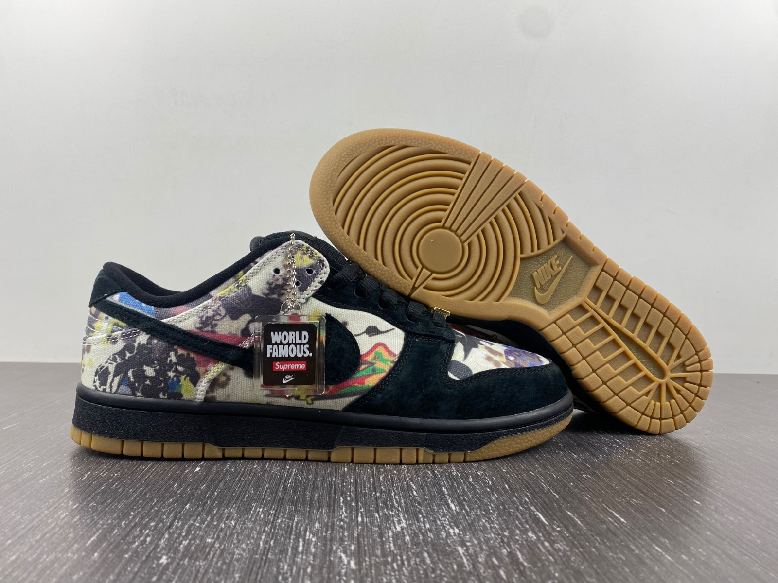 Sup*e x nike sb dunk low rammellzee fd8778-001