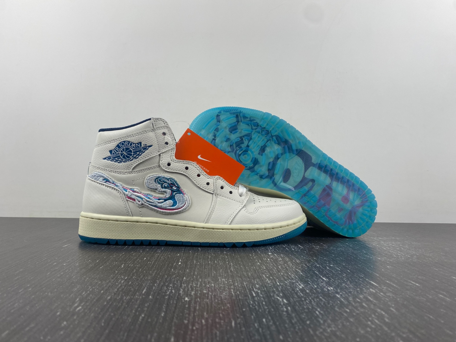 michelle wie west x air jordan 1 high golf pebble beach fv3565-100