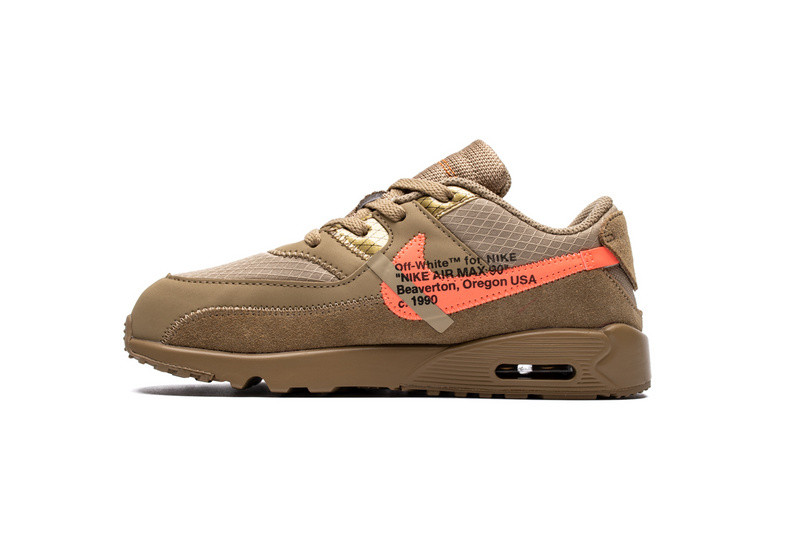 owt x nike air max 90 bt“desert ore”bv0852-200