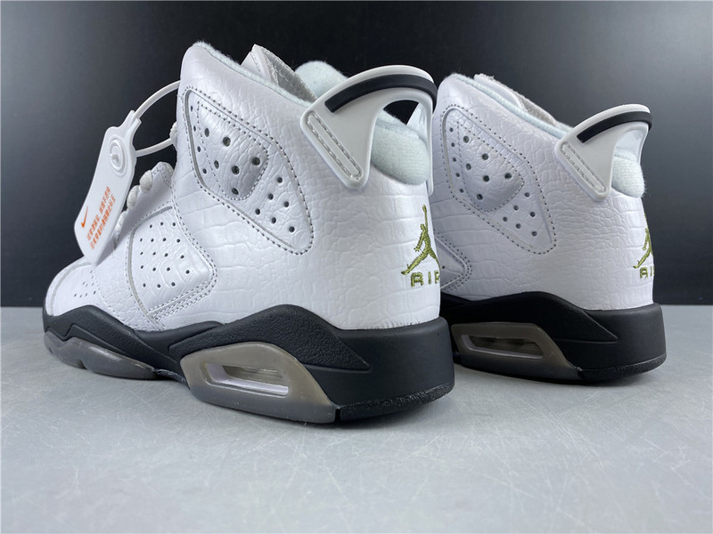 jordan 6 retro alligator (gs) - 384665-110