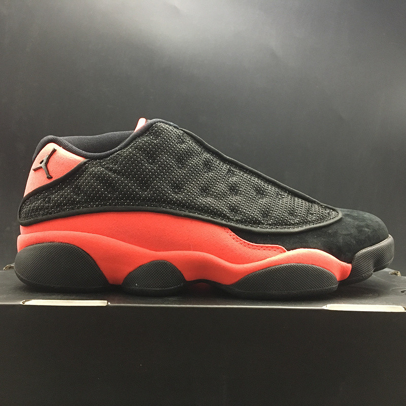 jordan 13 retro low clot black red at3102-006