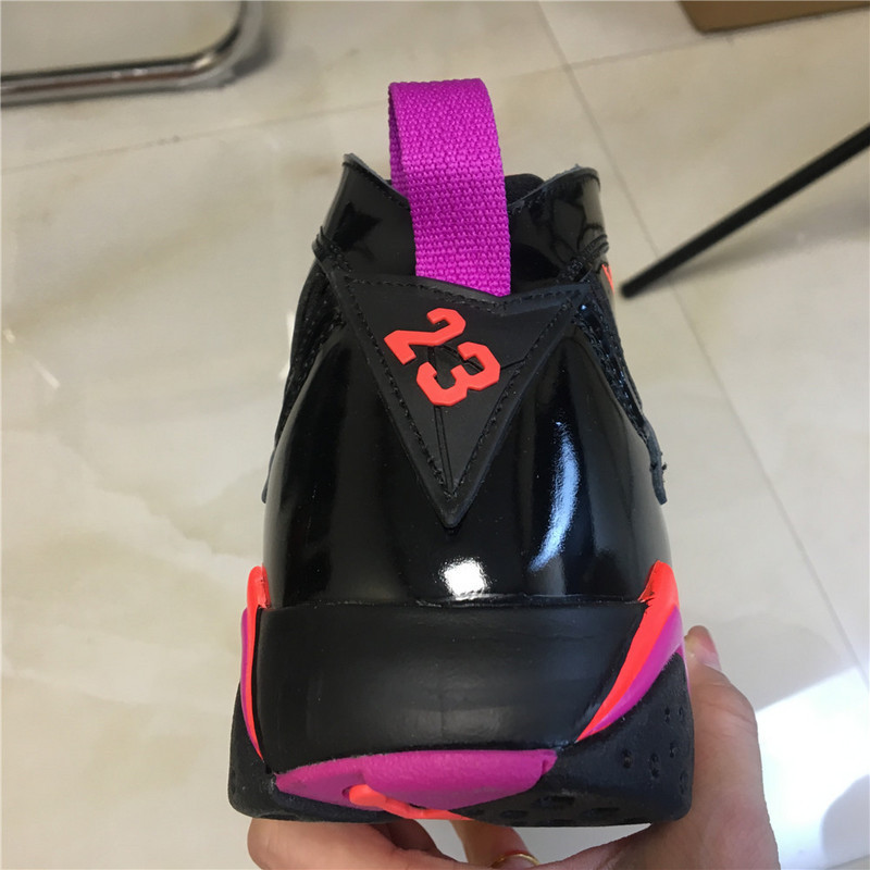 jordan 7 retro black patent (w) 313358-006