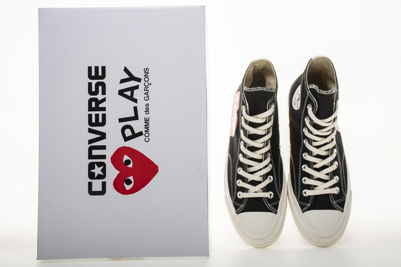 converse chuck taylor all-star 70s hi comme des garcons play black 150204c
