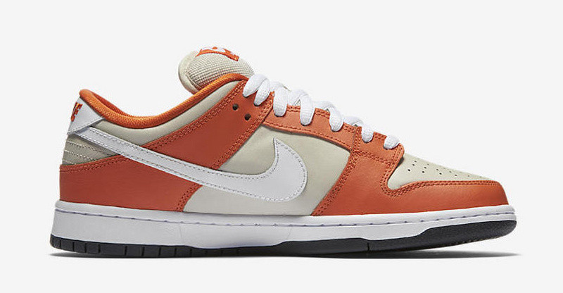 nike sb dunk low orange box men