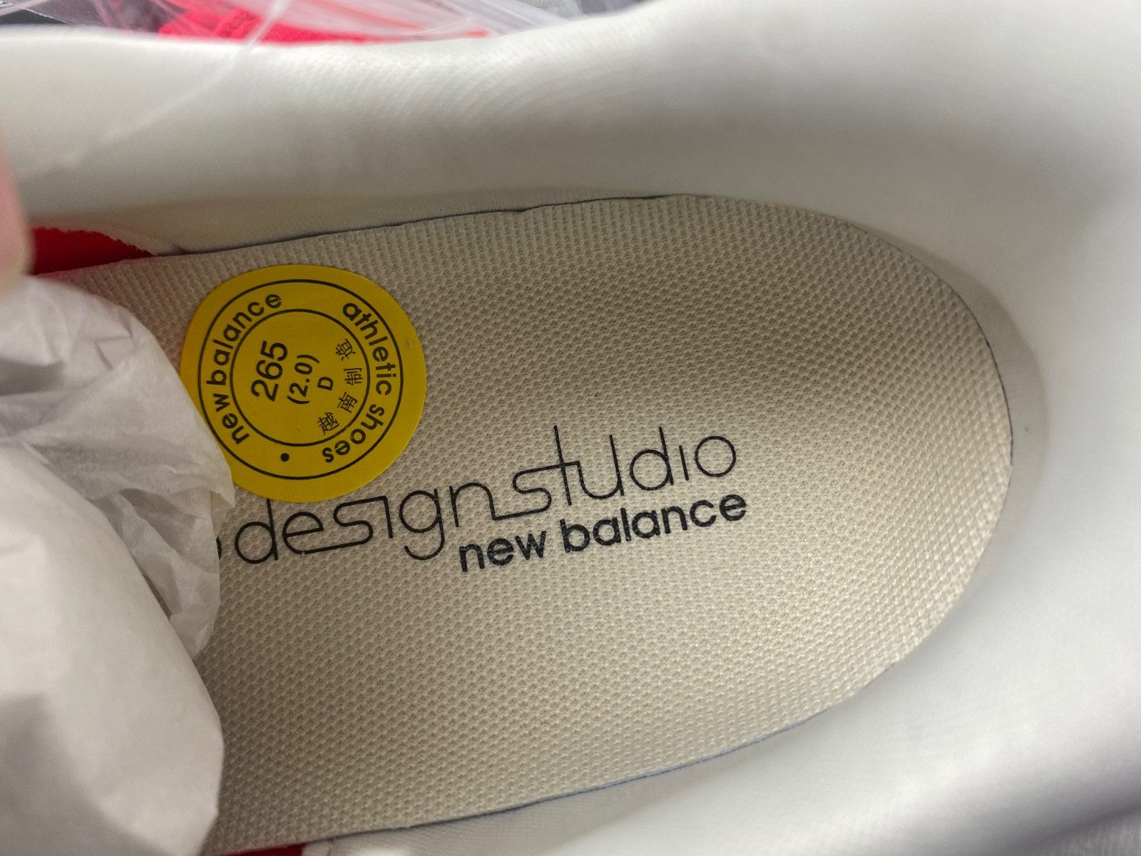 new balance fuelcell rc elite v2 si stone island tds red msrcelst