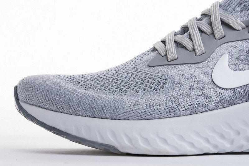 nike epic react flyknit wolf grey aq0067-002