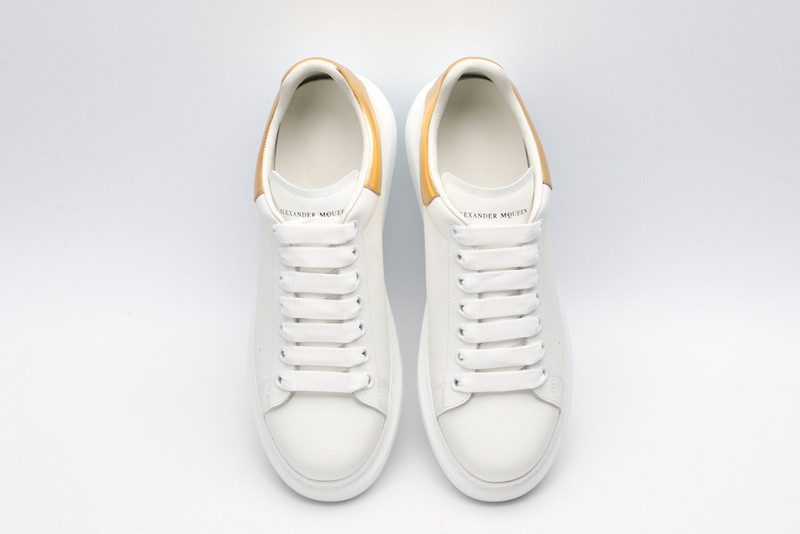 alexander mcqueen white golden