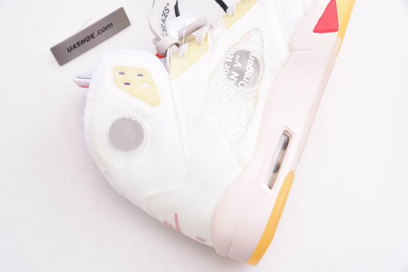 air jordan 5 xoff white aj5 ow 3m ct8480-0020