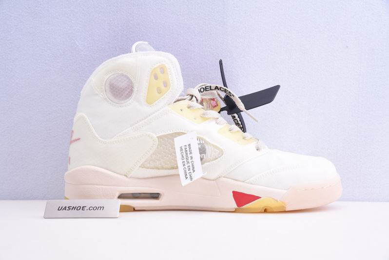 air jordan 5 xoff white aj5 ow 3m ct8480-0020